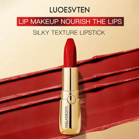 Rouge à lèvres hydratant naturel à texture velours, couvrance totale, anti-transfert, tenue longue durée, beauté et mode