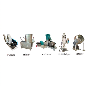 Machine extrudeuse mobile de granulés d'aliments pour poissons 100 kg/h, pour l'aquaculture des petites exploitations, aliments pour tilapias et poissons-chats - Product Image 1