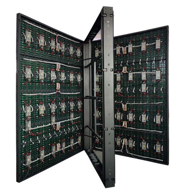 P2.5 P3 P4 P5 Outdoor Waterproof Full Color Double Sided LED Display Screen for Street Lamppost