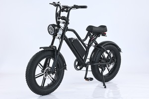 ZUKKA Bicicleta Eléctrica para Adultos, Motor de Tracción Trasera 500W, 20 "Fat Tire Dirt Bike, Bicicleta Todo Terreno para Nieve, Arena, Carretera - Product Image 6