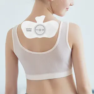 Dispositif Tens sans fil pour les douleurs au dos, aux jambes et aux épaules | Stimulateur musculaire Portable pour la gestion de la douleur | Traitement sans médicament