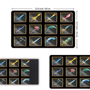 <span class=keywords><strong>Tapis</strong></span> <span class=keywords><strong>de</strong></span> <span class=keywords><strong>jeu</strong></span> personnalisé <span class=keywords><strong>MTG</strong></span> imprimé, <span class=keywords><strong>tapis</strong></span> <span class=keywords><strong>de</strong></span> <span class=keywords><strong>jeu</strong></span> <span class=keywords><strong>de</strong></span> 24 pouces x 14 pouces pour cartes à collectionner TCG, surface en caoutchouc lisse, <span class=keywords><strong>tapis</strong></span> <span class=keywords><strong>de</strong></span> souris imperméable en stock - Product Image 5