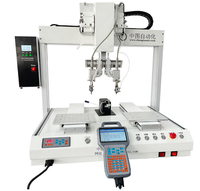 Máquina de Soldadura Automática de Doble Plataforma, Robot de Soldadura de Alta Eficiencia para PCB LED