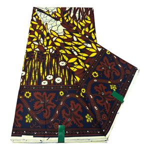 Tissu imprimé africain en coton 100% motif batik double face textile Ankara <span class=keywords><strong>Pagne</strong></span> Batik Nigéria Tissus cirés pour couture <span class=keywords><strong>pagne</strong></span> - Product Image 1
