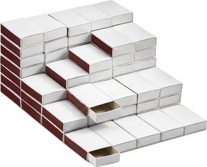 Boîtes <span class=keywords><strong>d</strong></span>'allumettes de mariage classiques personnalisables de haute qualité, écologiques, petites, avec logo imprimé, vente en gros, boîtes <span class=keywords><strong>d</strong></span>'allumettes de sécurité - Product Image 1