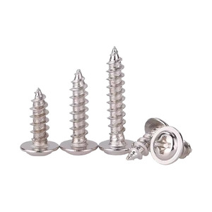 Phillips Head Round Head Self Tapping Screw With Washer M2 M3 M3.5 M4 Metric For Metal Construction Industry - Product Image 3