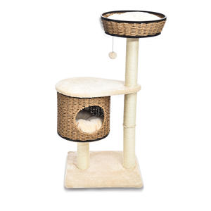 Yeni kağıt halat doğal Rattan kase şekilli levrek kedi ağacı mobilya Scratcher - Product Image 1