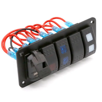 4 Ang 12/24 Vaterateratera prueba de agua arine ococker Witch ococanel con onnecting INE ine