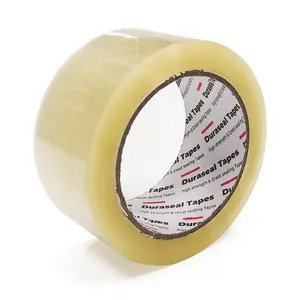 6 Rolls Transparent Packing Tape Roll With Sticker Design
