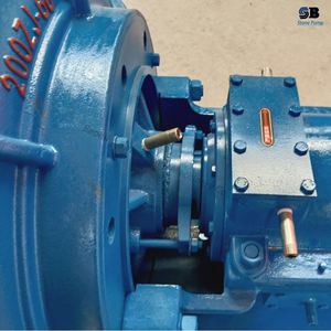 High Quality High Efficiency Single Stage Iron Heavy Duty Centrifugal Horizontal Slurry <b>Pump</b> Customized - Product Image 6