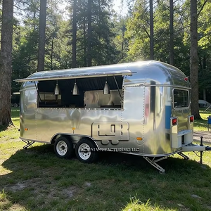 Nouveau camion de restauration rapide en acier inoxydable avec cuisine complète intégrée, résistant à la rouille, garantie 1 an - Product Image 1
