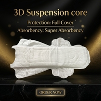 Serviettes hygiéniques jetables à absorption supérieure avec noyau 3D anti-fuites pour usage quotidien – Offre spéciale