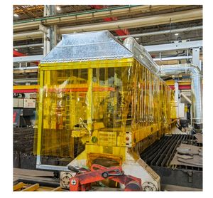 Hot Selling Milieuvriendelijke Robot Strip Gordijnen Lassen <span class=keywords><strong>Pvc</strong></span> Strip Gordijn Voor Lasfabrieken - Product Image 1