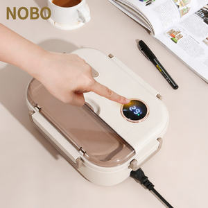 Display Touch temperatura 304 scatola per il pranzo in acciaio inossidabile, a prova di perdite senza acqua necessaria scatola per il pranzo <span class=keywords><strong>elettrico</strong></span> per ufficio e scuola - Product Image 4