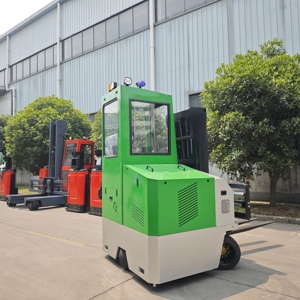 Manejo de almacén 4 vías tres direcciones 1,5 T 2,0 T <span class=keywords><strong>1T</strong></span> carretilla elevadora de alcance eléctrico carretilla elevadora de pasillo estrecho 5M 6m apilador - Product Image 3