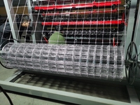 Grillage de barrière de noeud fixe de garde-corps de nouvelle technologie faisant la machine Machine automatique de barrière de bétail de noeud fixe