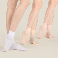 Chaussettes de ballet professionnelles pour enfants, chaussettes fines respirantes et confortables pour filles, danse chinoise, danse latine