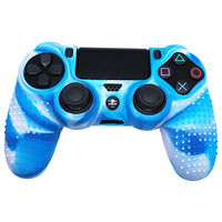 Étui de protection en silicone pour Sony Playstation 4 PS4 étui en caoutchouc souple antidérapant housse de contrôleur mince pour accessoires PS4