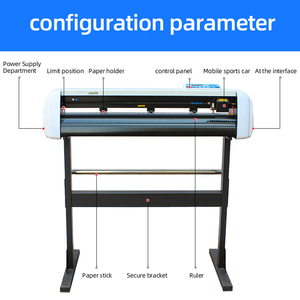 Độ chính xác cao Tự động Vinyl Khắc Máy tốc độ cao dấu hiệu cắt đồ thị vẽ - Product Image 4