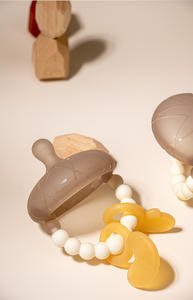 <span class=keywords><strong>Anneau</strong></span> de <span class=keywords><strong>dentition</strong></span> pour bébé en silicone liquide doux avec plusieurs formes et textures Jouet de <span class=keywords><strong>dentition</strong></span> <span class=keywords><strong>3</strong></span> <span class=keywords><strong>mois</strong></span>+ - Product Image 3