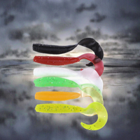 Leurres de pêche souples Yousya 7cm/3g, accessoires de plein air pour la truite, efficaces sur les poissons d'eau salée, le brochet, le bar et le saumon