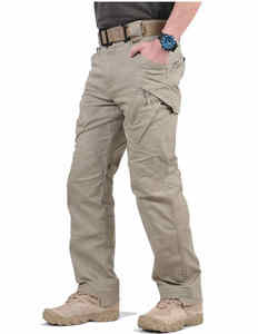 Premium Poches Jogging Blanc Piste Hommes Cargo Pantalon Pantalon De Survêtement Personnalisé Pantalon Pour Hommes Cargo Pantalon - Product Image 4