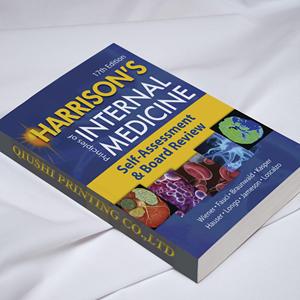 Principes de l'examen du conseil de médecine interne Impression de manuels médicaux personnalisés Reliure à coudre à petite quantité minimale de commande Reliure à reliure parfaite - Product Image 3