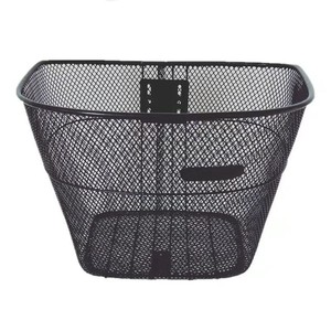Panier de vélo en plastique 33x25x23, support de guidon durable pour vélo électrique, shopping - Product Image 2