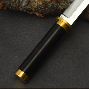 มีดพกพา Martial God Tactical คุณภาพสูง ปรับแต่งได้ตามต้องการ ใบมีดสแตนเลส ปลอกไม้ รับผลิตแบบ OEM - Product Image 3