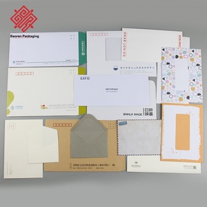 Brown Paper Mailing <b>Shipping</b> Envelopes, Custom Logo Pouches for Letter, Cash, Pill & Wedding Invitation Packaging - Product Image 2