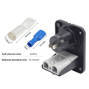 Anderson cắm tuôn ra gắn bảng điều khiển khung 50A 50amp W/Sạc nhanh Loại-C + USB - Product Image 5