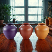 Vase à fleurs en métal personnalisé de style Art déco et nordique, écologique, pour la décoration de bureau et de maison (vente en gros)