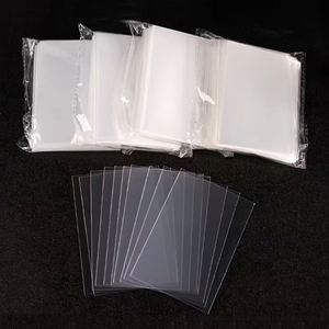 FX Custom 100ct Protège-cartes en plastique PP CPP OPP 64x89mm 0.1mm d'épaisseur, adaptés pour les cartes de baseball, de football et Yugioh - Product Image 3