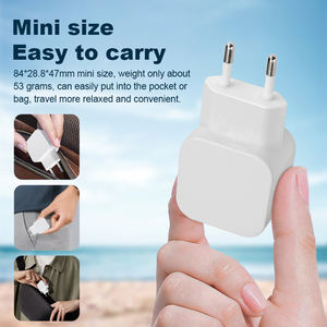 Cargador PD de 20W, <span class=keywords><strong>2</strong></span> puertos, cargador de pared de 20W, puerto de cargador Micro USB para el teléfono celular más nuevo - Product Image 5