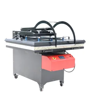 Microtec 80x100cm ve 100x120cm büyük süblimasyon ısı transfer makinesi t shirt ısı basın makinesi