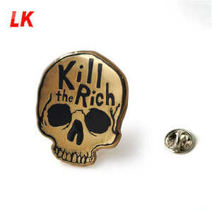 โลโก้ที่กําหนดเองชิ้นเดียว esmaltado personalizado สีย้อมเคลือบหล่อหมุดเจ็ดบาปใหญ่ในที่มืด - Product Image 4