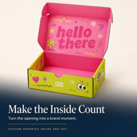 Boîte cadeau personnalisée de luxe, boîte à courrier florale en forme de tulipe, boîtes personnalisées avec logo pour l'expédition des petites entreprises