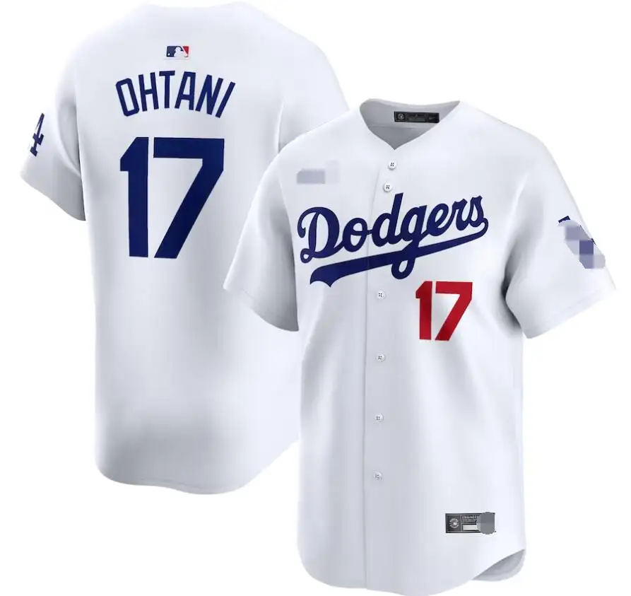 Desain baru 2024 jersey bisbol Liga Amerika untuk #17 shohei ohtani