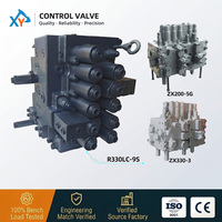Bloc de distribution directionnel monobloc R330LC-9S pour pelle sur chenilles lourde - Prix de gros usine