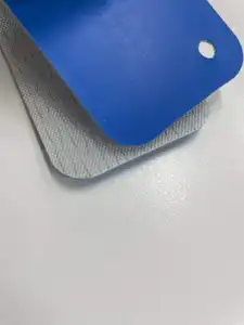 Nastro trasportatore in gomma bianca per alimenti in PVC Pu liscio blu di alta qualità ISO/CE per alimenti - Product Image 3