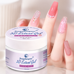 Nouveau Gel <span class=keywords><strong>d</strong></span>'Extension 2026 Sans Chaleur Ni Douleur pour Ongles Acryliques, Gel de Construction LED/UV Dur Type Jelly Poly pour Extension <span class=keywords><strong>d</strong></span>'Ongles - Product Image 5
