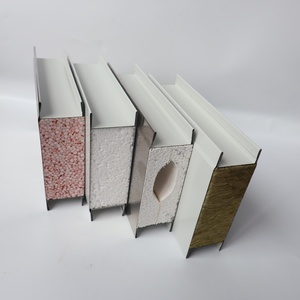 Cơ chế làm bằng tay đá len Polyurethane màu thép phân vùng tường trần chống cháy phòng chống thấm nước phòng lạnh hội thảo - Product Image 1