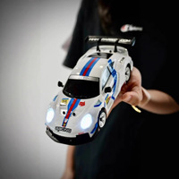 Voiture RC de drift électrique Huvelon 1/28 4x4, radiocommandée entièrement proportionnelle, mini modèle de course de drift pour hobby