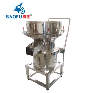 Gaofu siebmaschine in lebensmittelqualität filtervibrationssieb flüssigkeitsfiltration vibrationsfilter