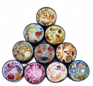 Candela Profumata in Cera di Soia all'Ingrosso, Nuovo Design <span class=keywords><strong>2025</strong></span> in Lussuosi Barattoli di Vetro, Artigianale per Capodanno e Natale - Product Image 1