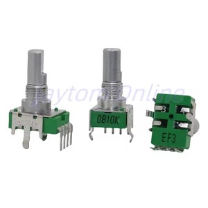 Potenciómetro Rotatorio de 360 Grados RK11 ALPHA RV112FF 0B10K 0B2.5K 4 Pines <span class=keywords><strong>AKAI</strong></span> <span class=keywords><strong>APC40</strong></span> APC40MK2 Longitud del Eje 15 mm - Product Image 3