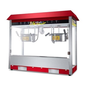 เครื่องทำป๊อปคอร์นไฟฟ้าแบบสองหม้อ สำหรับอุตสาหกรรม/เชิงพาณิชย์ ขนาด<span class=keywords><strong>ออนซ์</strong></span> - Product Image 1