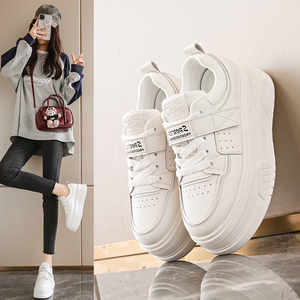 Zapatillas Deportivas Casuales con Cordones para Mujer, que Aumentan la Estatura, Nuevas, a la Moda, Cómodas y Antideslizantes, Venta al Por Mayor - Product Image 6