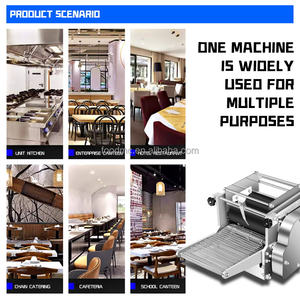 Nouvelle machine commerciale automatique de fabrication de tortillas de maïs en acier inoxydable de petite taille, haute capacité, <span class=keywords><strong>pour</strong></span> <span class=keywords><strong>tacos</strong></span>, roti et gâteaux - Product Image 5