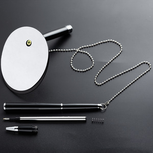 ปากกาโลหะคุณภาพสูงแบบติดโซ่ สำหรับโต๊ะทำงาน สำนักงาน ธุรกิจ ลายเซ็น ของขวัญส่งเสริมการขาย ชุดปากกา - Product Image 4